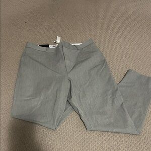 Banana Republic Light Gray Straight Leg Pants